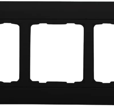 Anchor Tresa Plate with Frame, Black
