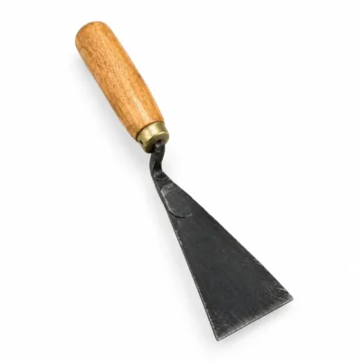 Khurpi / Scraper, Steel Blade with Wooden Handle | Paint, Putty & Plaster Removal | Painter's Tool