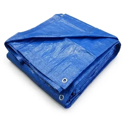 Generic Blue Tarpaulin (Tirpal), 110 GSM, 15 X 12 ft, Waterproof Protective Sheet